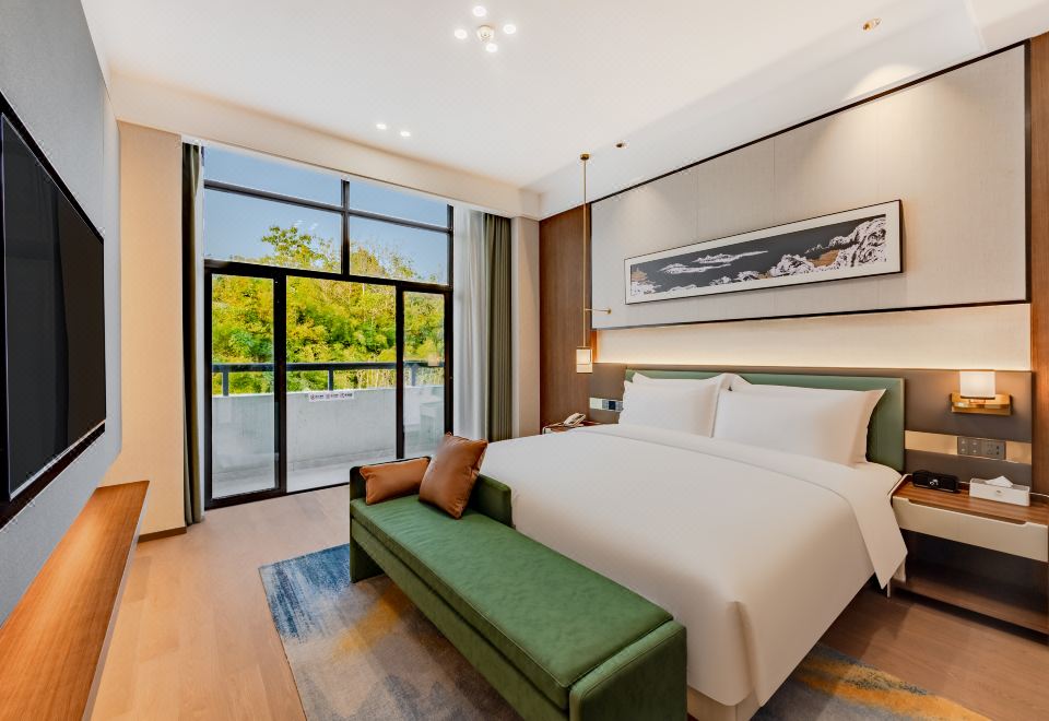 2號樓園景套房（語音智能客控+75寸投屏電視）