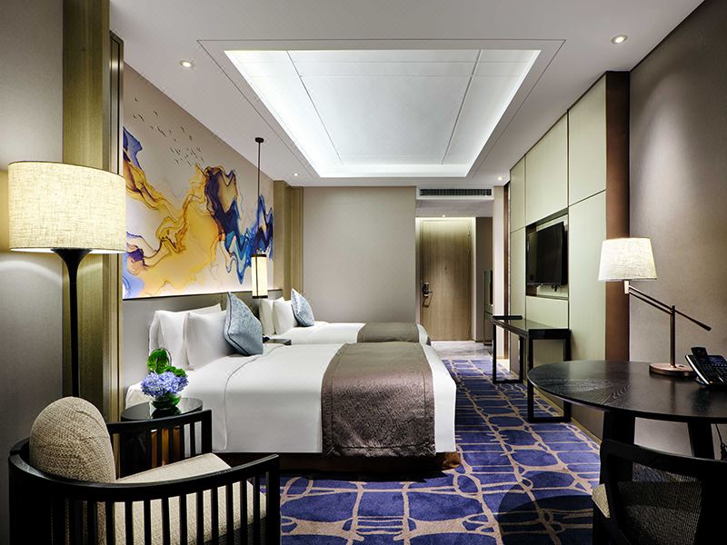 行政海景雙床房