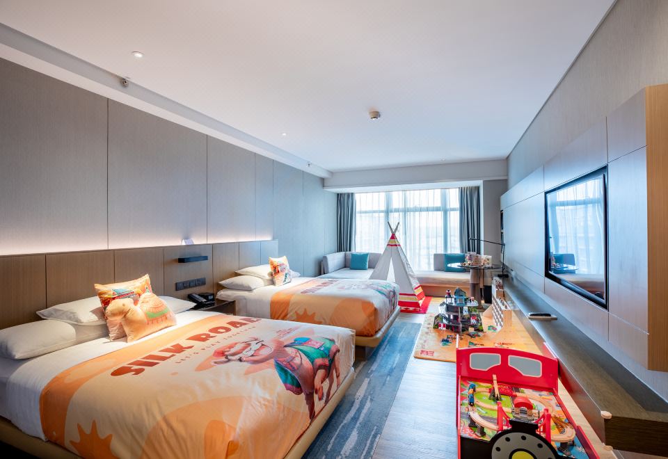 Hape丝绸之路亲子玩具房