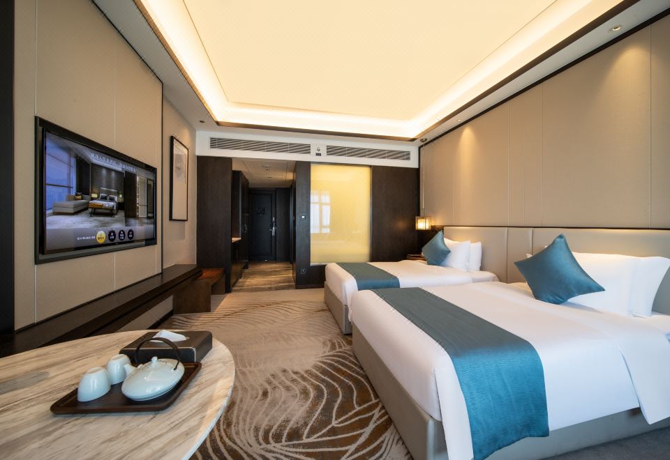 江景行政双床房