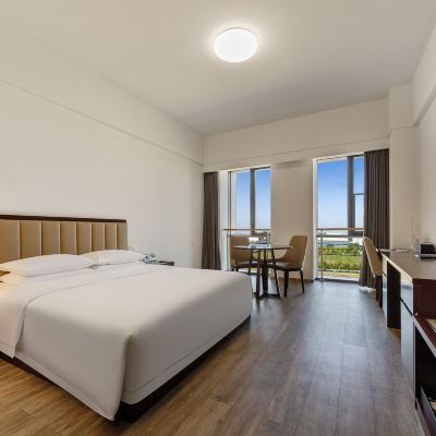 悅享商務大床房（至臻睡眠床品+加濕防乾燥） 北京明珠飯店（北京大興機場店）優惠