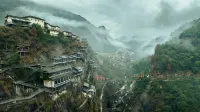 Wangxiangu Cliff Homestay Hoteles en 