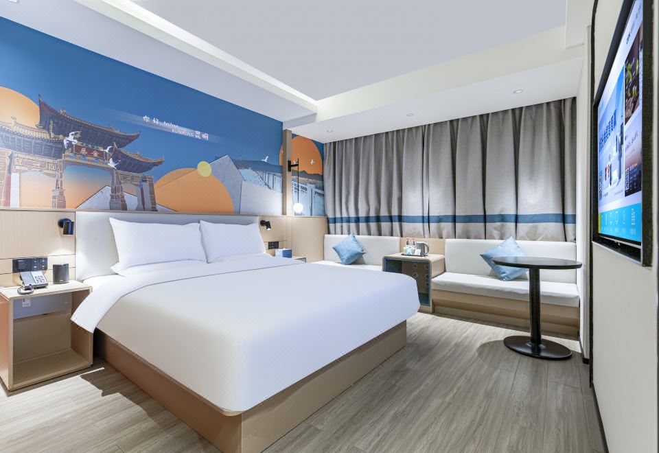 Ni Hao Hotel (Kunming Railway Station Minhang Road)Deluxe Queen Room