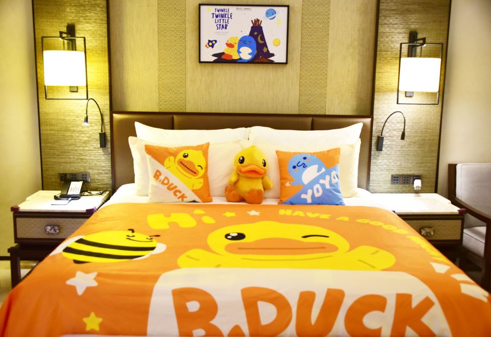 小黄鸭亲子主题套房