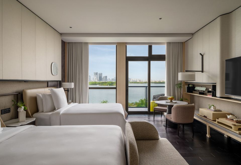 水天望湖雙床房