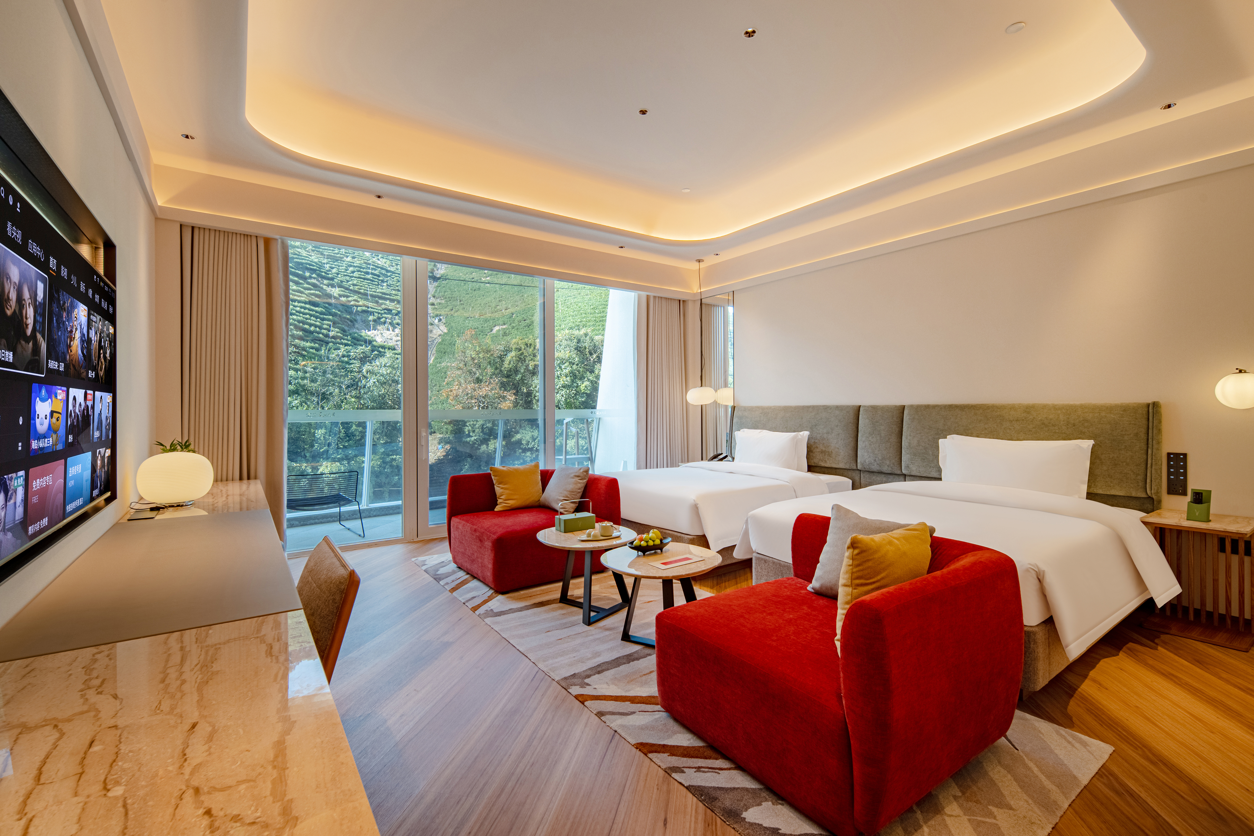 望山楼·雅致高级双床房