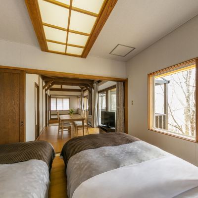 デラックス2LDK和洋室コテージ（禁煙） ホテルアンビエント蓼科コテージ クーポン