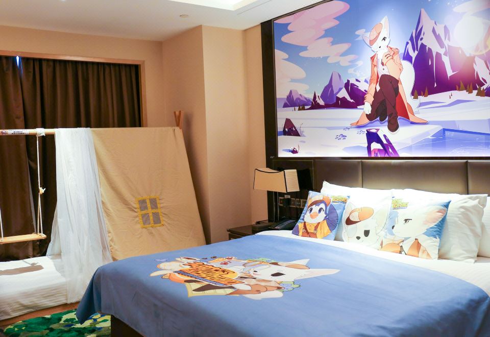 神探邁克狐探秘?親子大床房（劇本游戲+小童帳篷床）