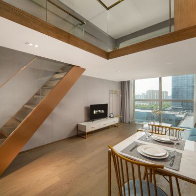 複式套房T7棟 杭州EFC澳美國際飯店公寓（萬創國際店）優惠