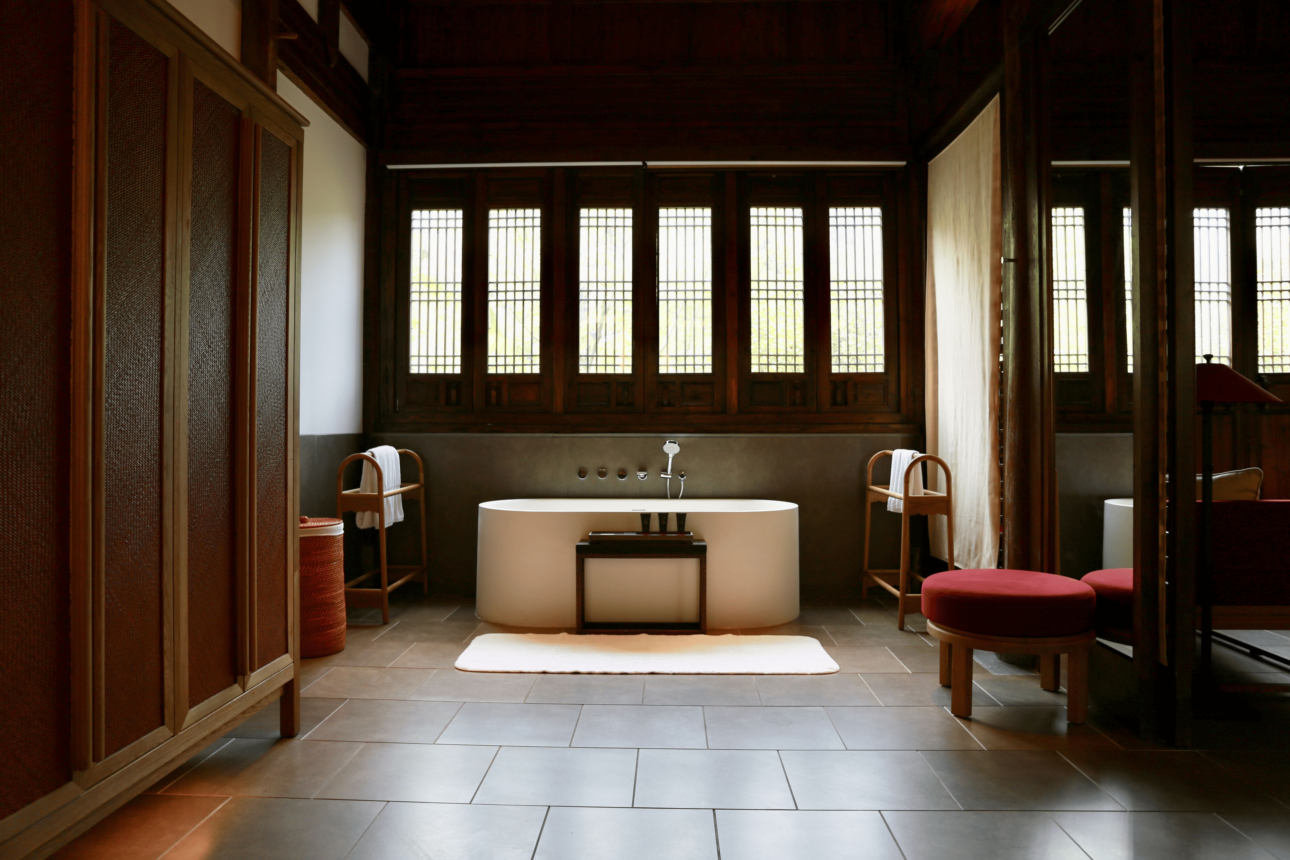 阳明阁大床房丨庭院别墅