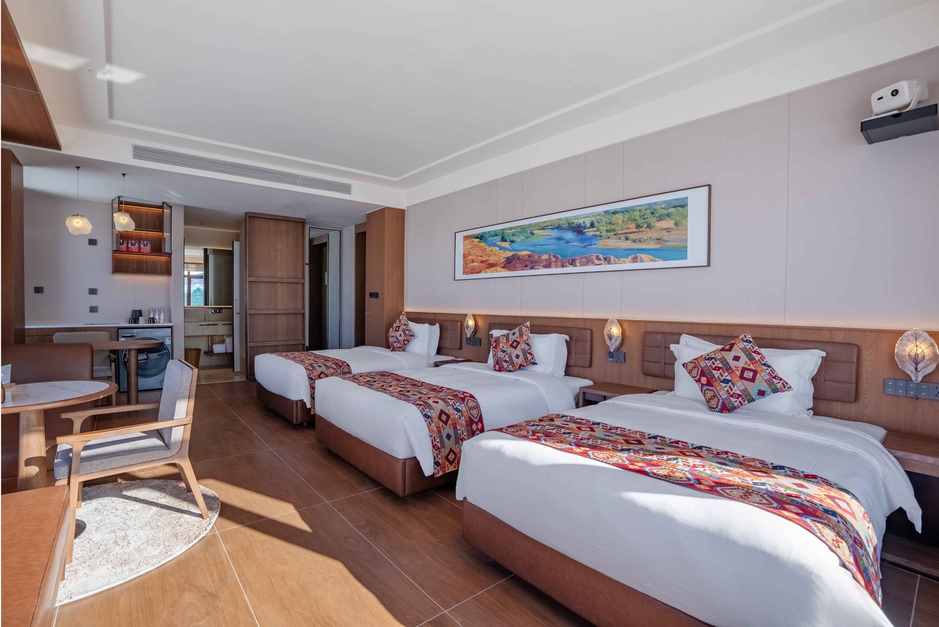 Panoramic Mountain View Triple Room