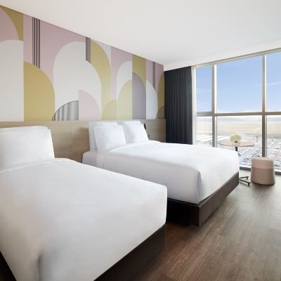 高級套房（帶一張雙人床和一張單人床） 仁川機場宜必思尚品大使飯店優惠