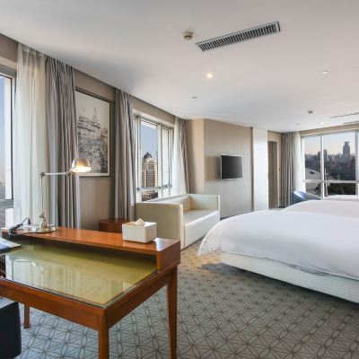 江景豪華家庭房 上海外灘中南海濱飯店（海灣大廈）優惠