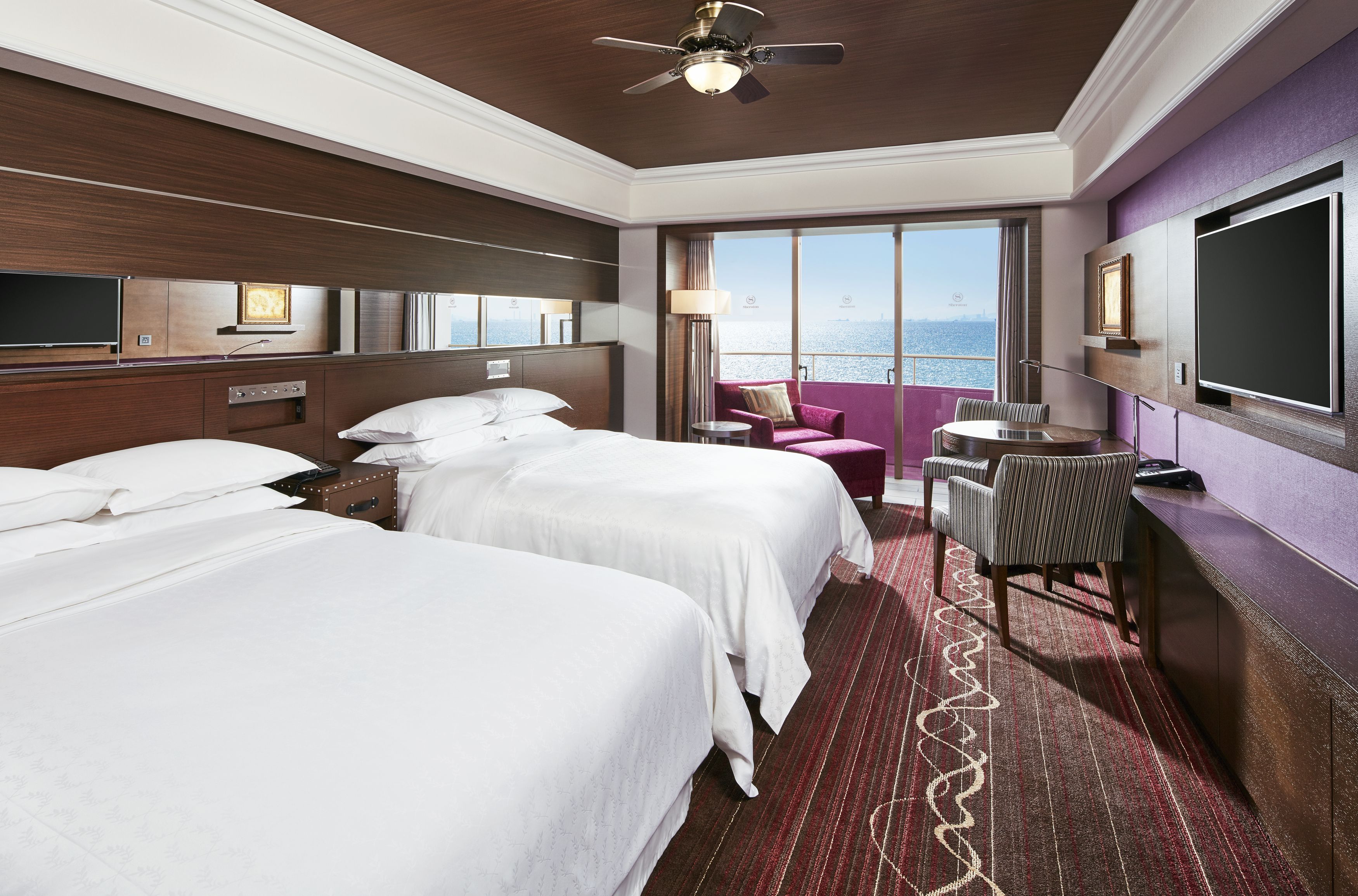 喜来登行政两张床房