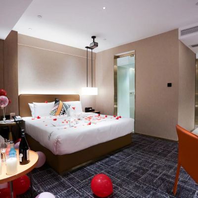 520情侶主題泡泡浴缸房 宜致酒店（廣州珠江新城崗頂地鐵站店）優惠