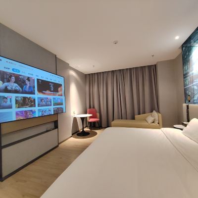 電影大床房 萊駐飯店公寓（兆禾裡購物中心店）優惠