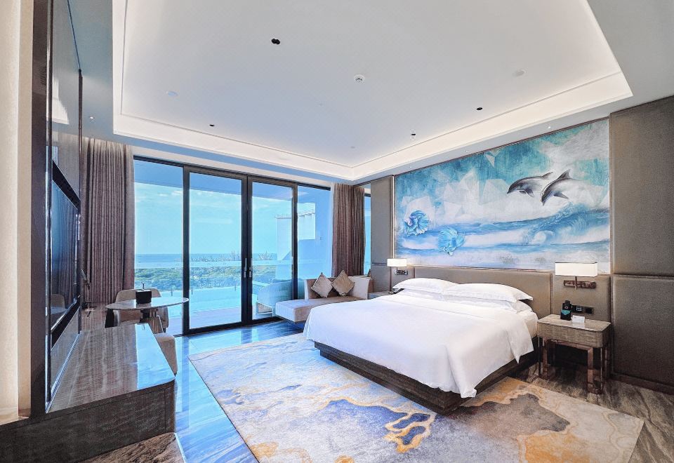空中泳池海景大床房