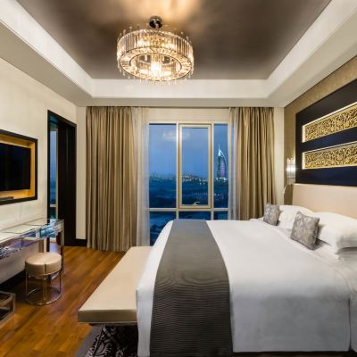 尊享豪華房丨舒適會客廳+書房 杜拜凱賓斯基阿聯酋購物中心酒店優惠