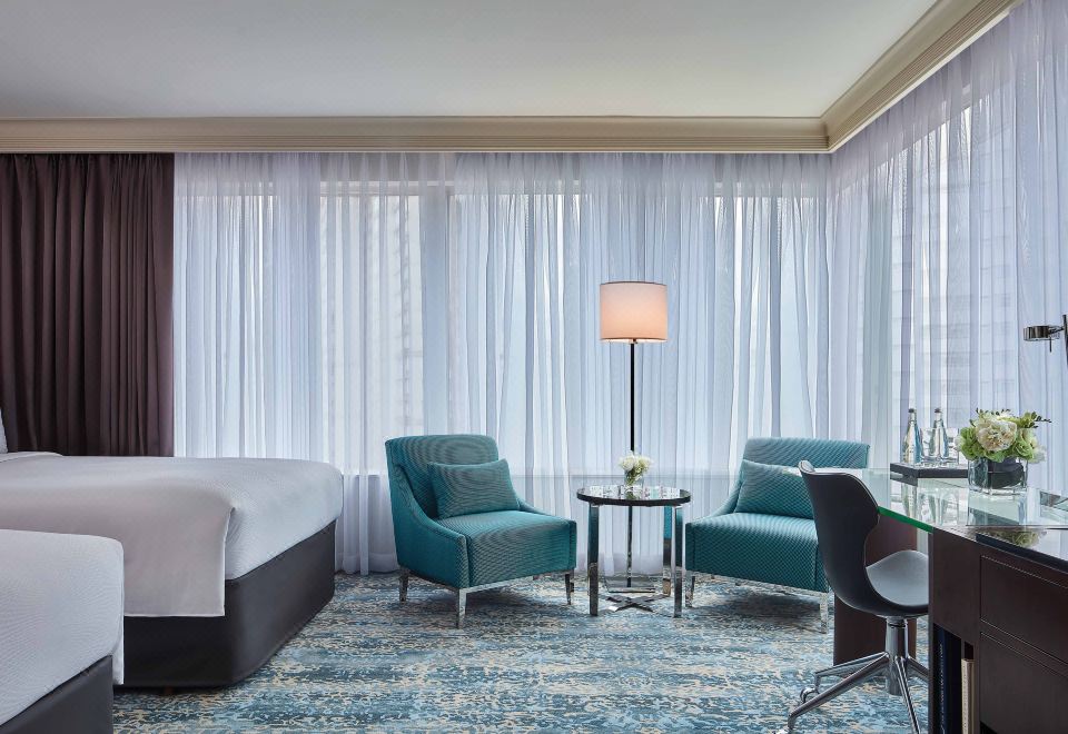 豪華兩張雙人床客房