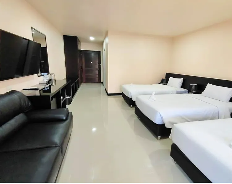 ห้องดีลักซ์ สำหรับสามท่าน