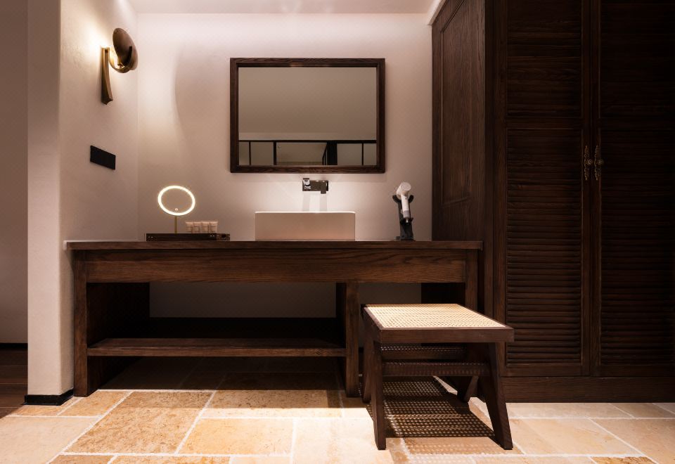 林野.观景浴缸双床房-零压床垫︱智能客控︱极米投屏