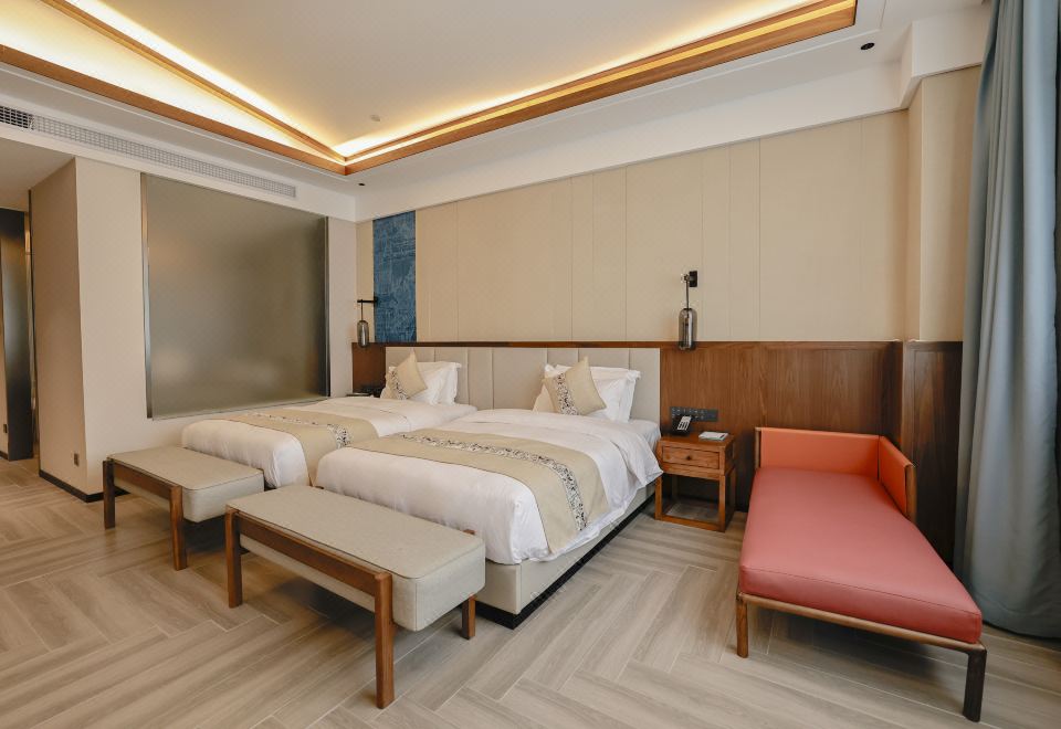Wyndham Grand Plaza Royale Fengshun Hot Springs ResortHot Spring Room (2 Beds) (Soaking Tub)