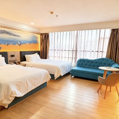 精選景觀雙床房（城市美景） 柏納酒店（中山坦洲商業中心店）優惠