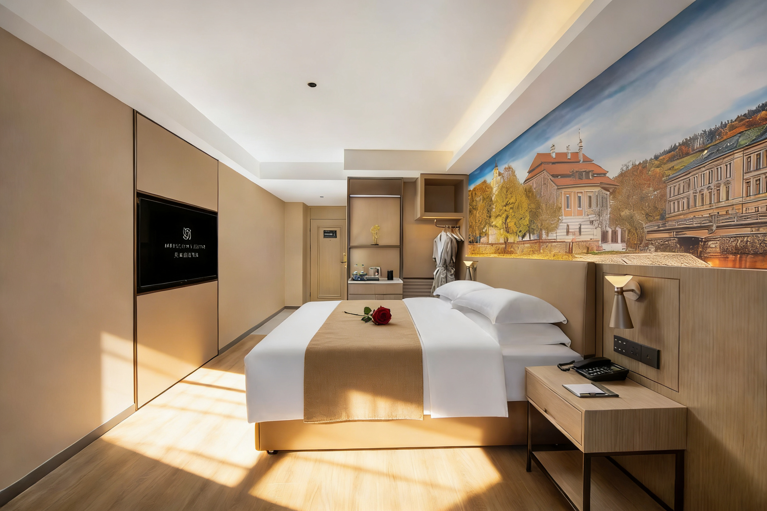 如悦山景大床房