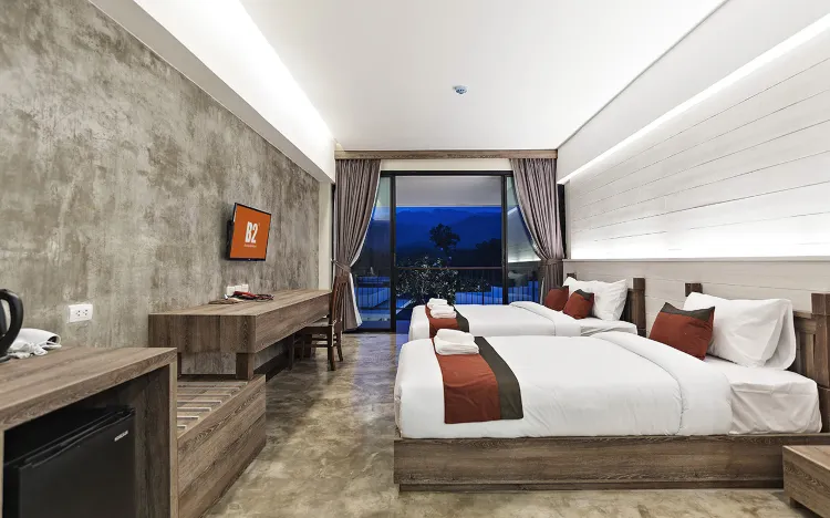 ห้องลักซ์ชัวรีสำหรับสามท่าน