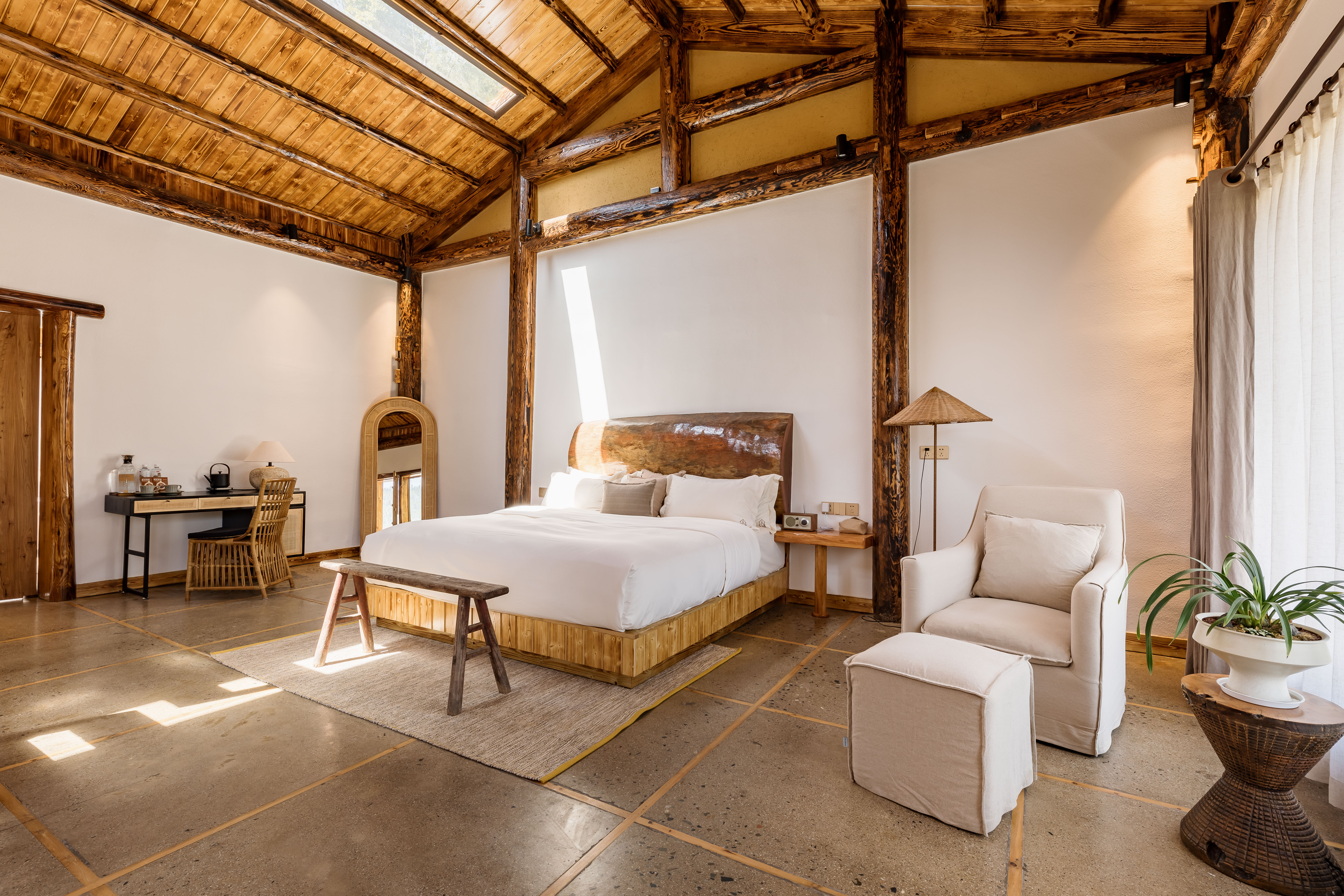 轻奢一室一厅套房（壁炉）