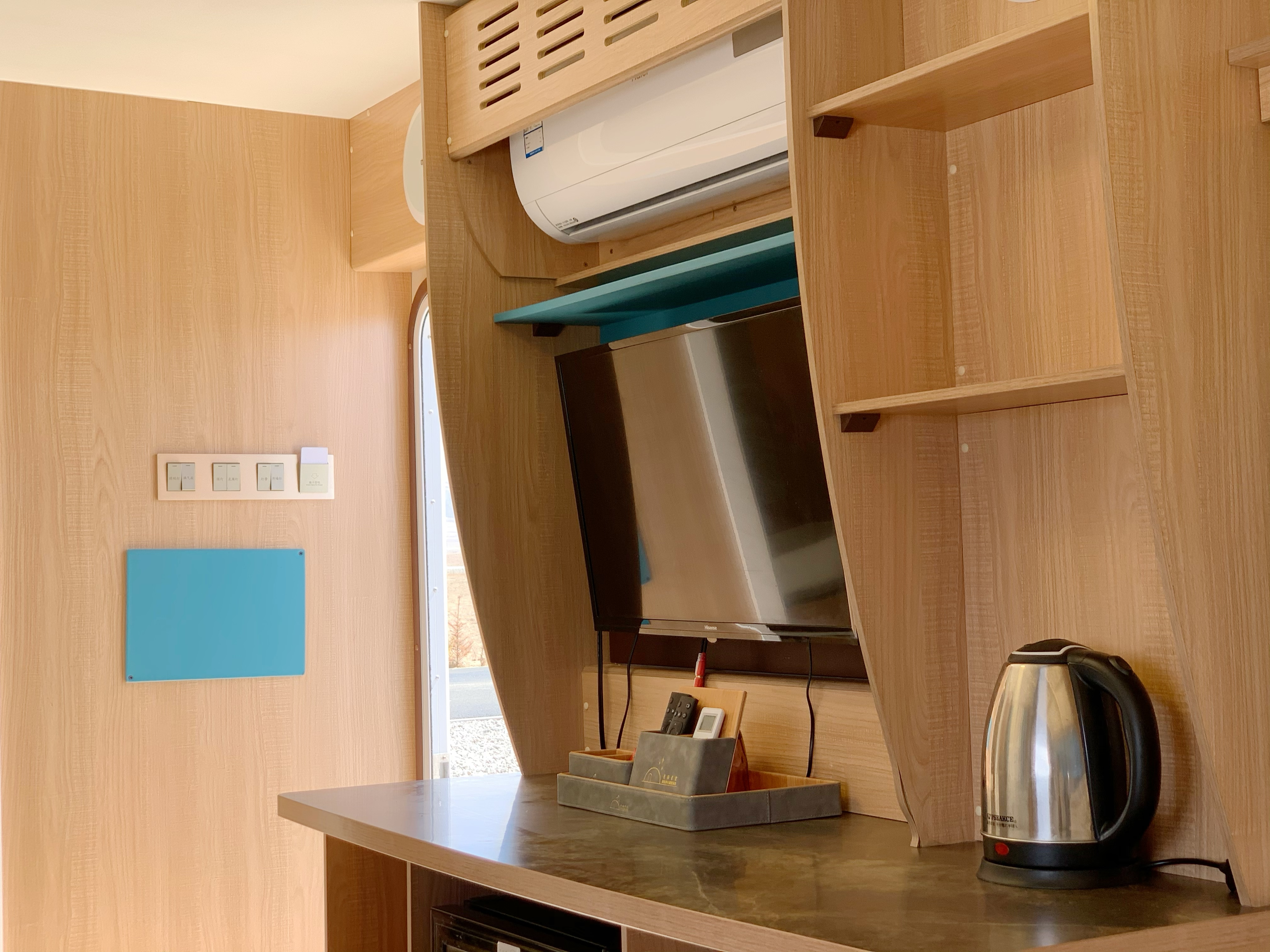 星湖秘境|房车供氧双床房-星空天幕