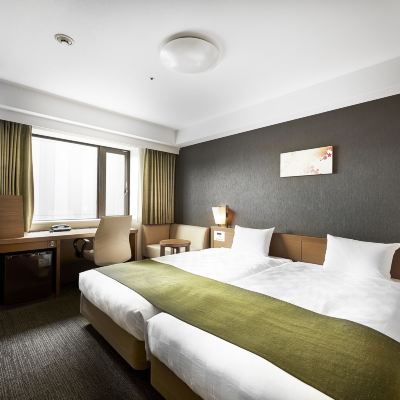 好萊塢雙床房-可吸菸 大和Roynet飯店-京都四條烏丸優惠