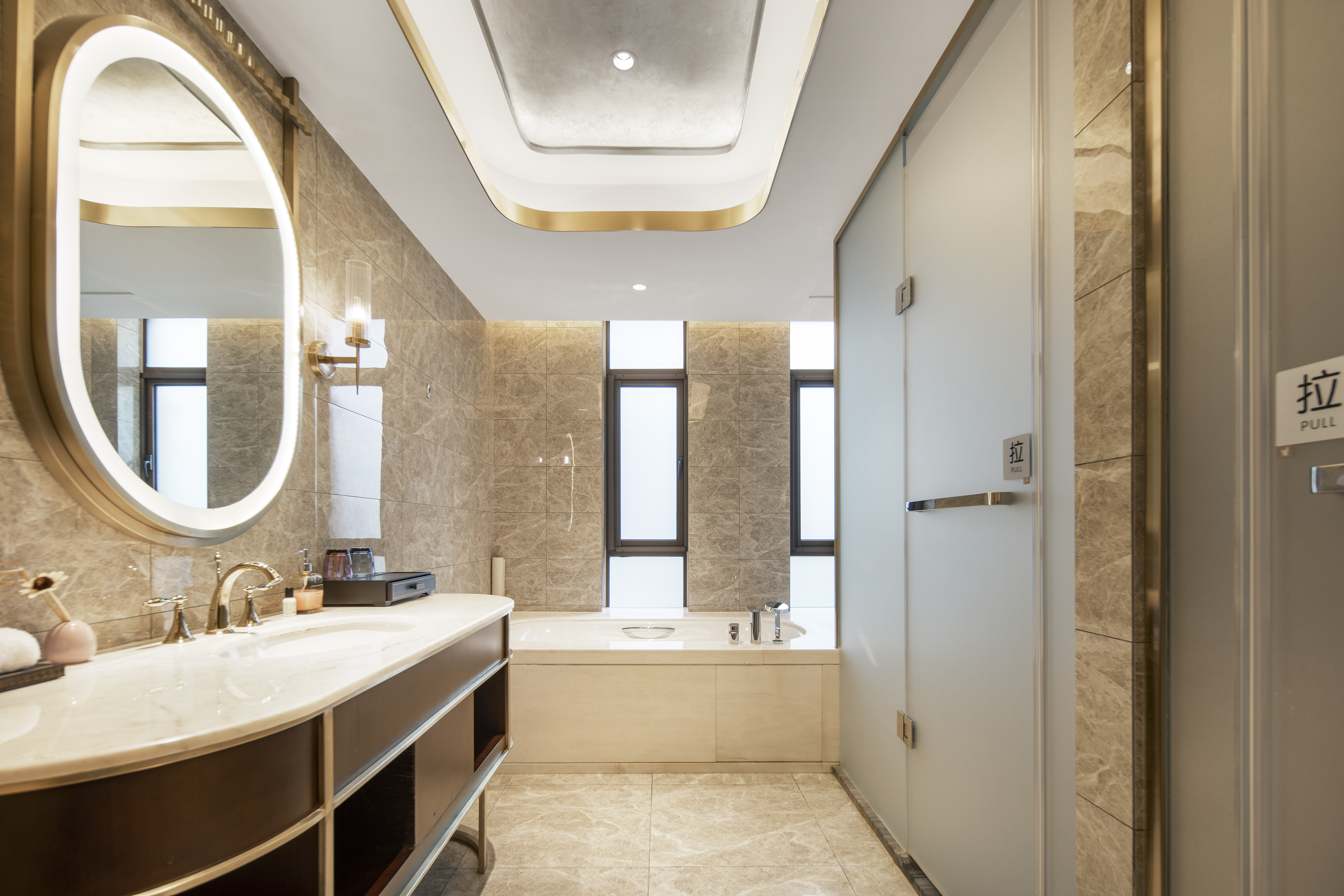 别墅静雅露台双床房