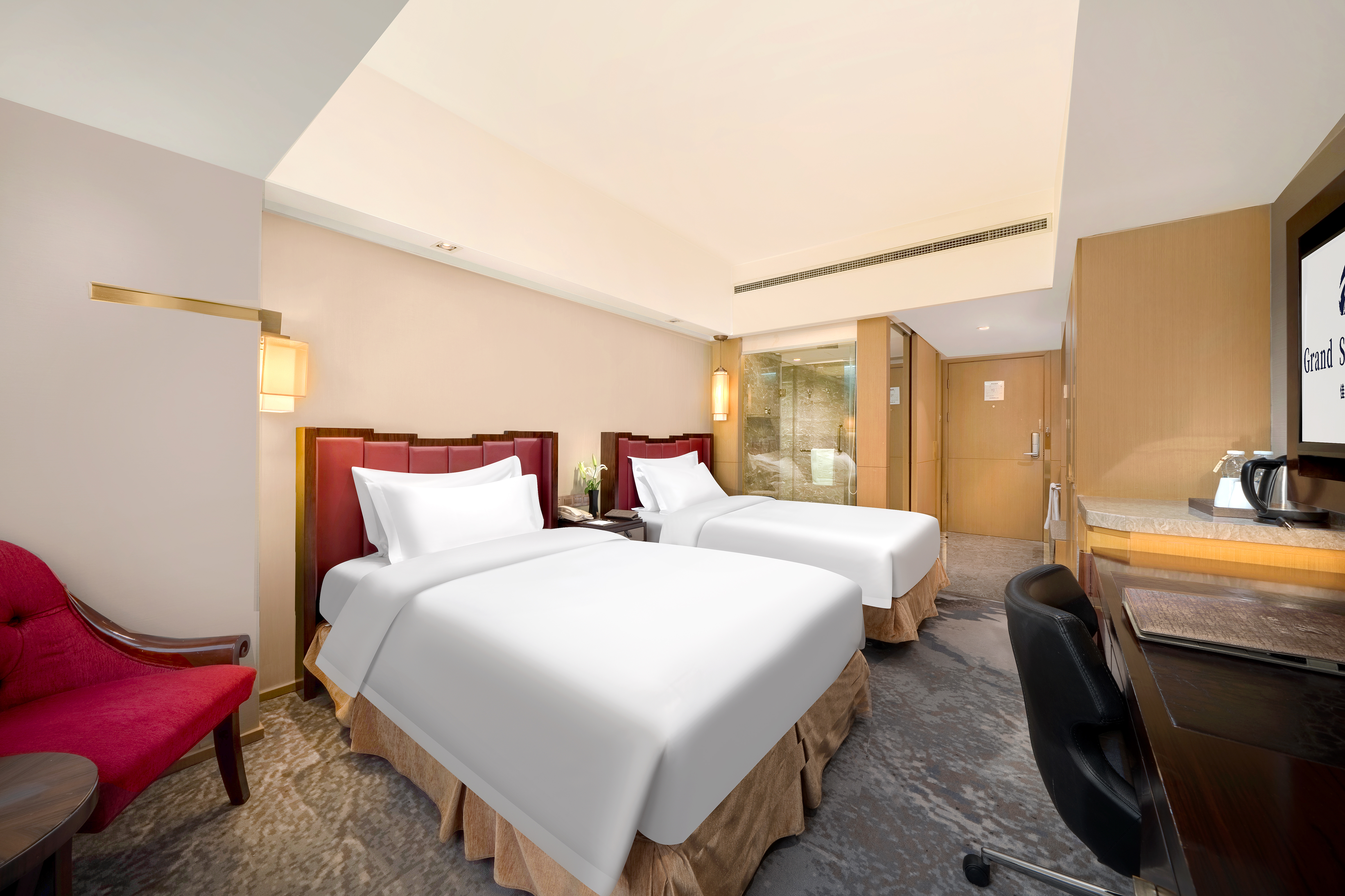 高级标准间（康乃馨鹅绒被+乾湿分离）