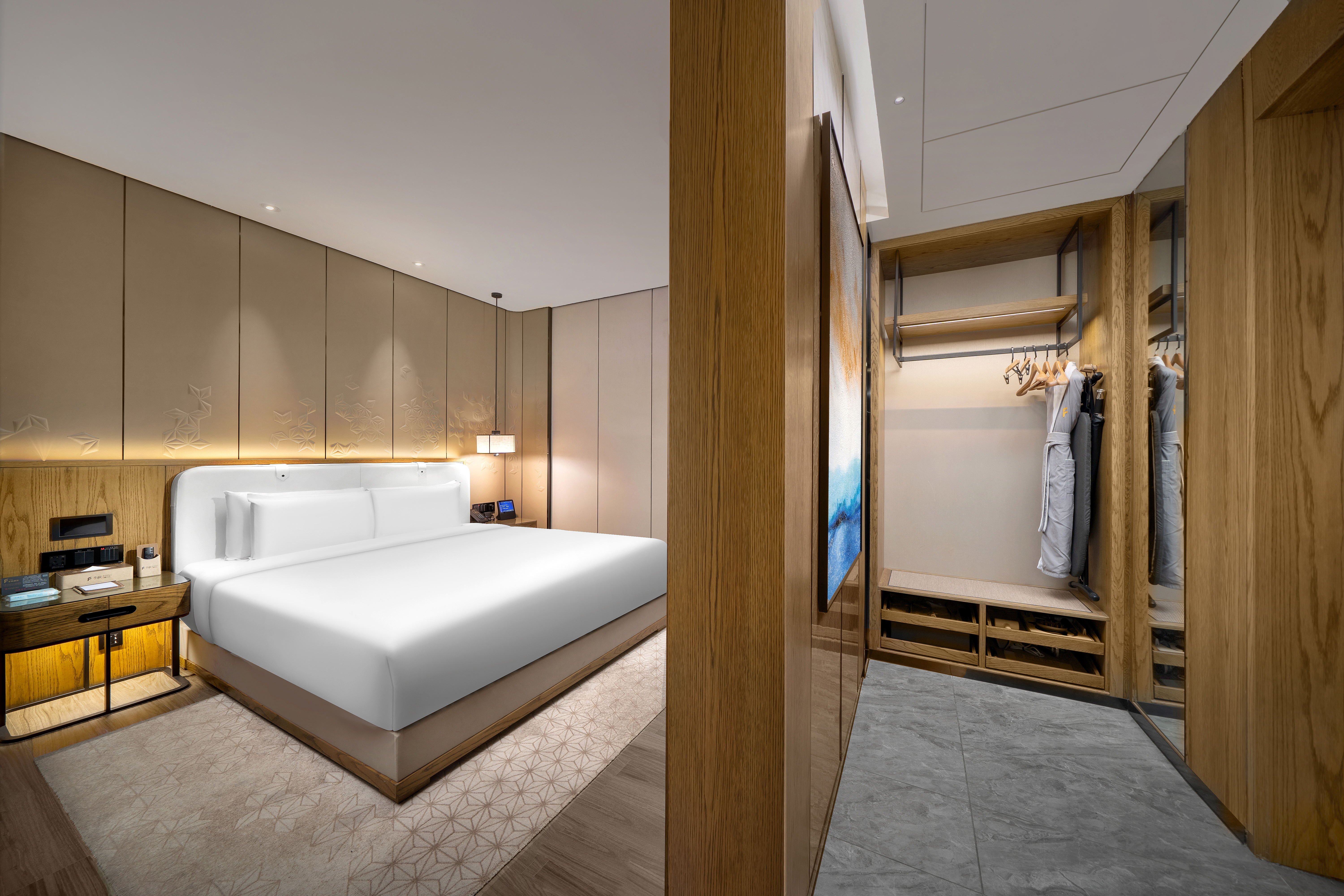 Yusi Warm City View Room