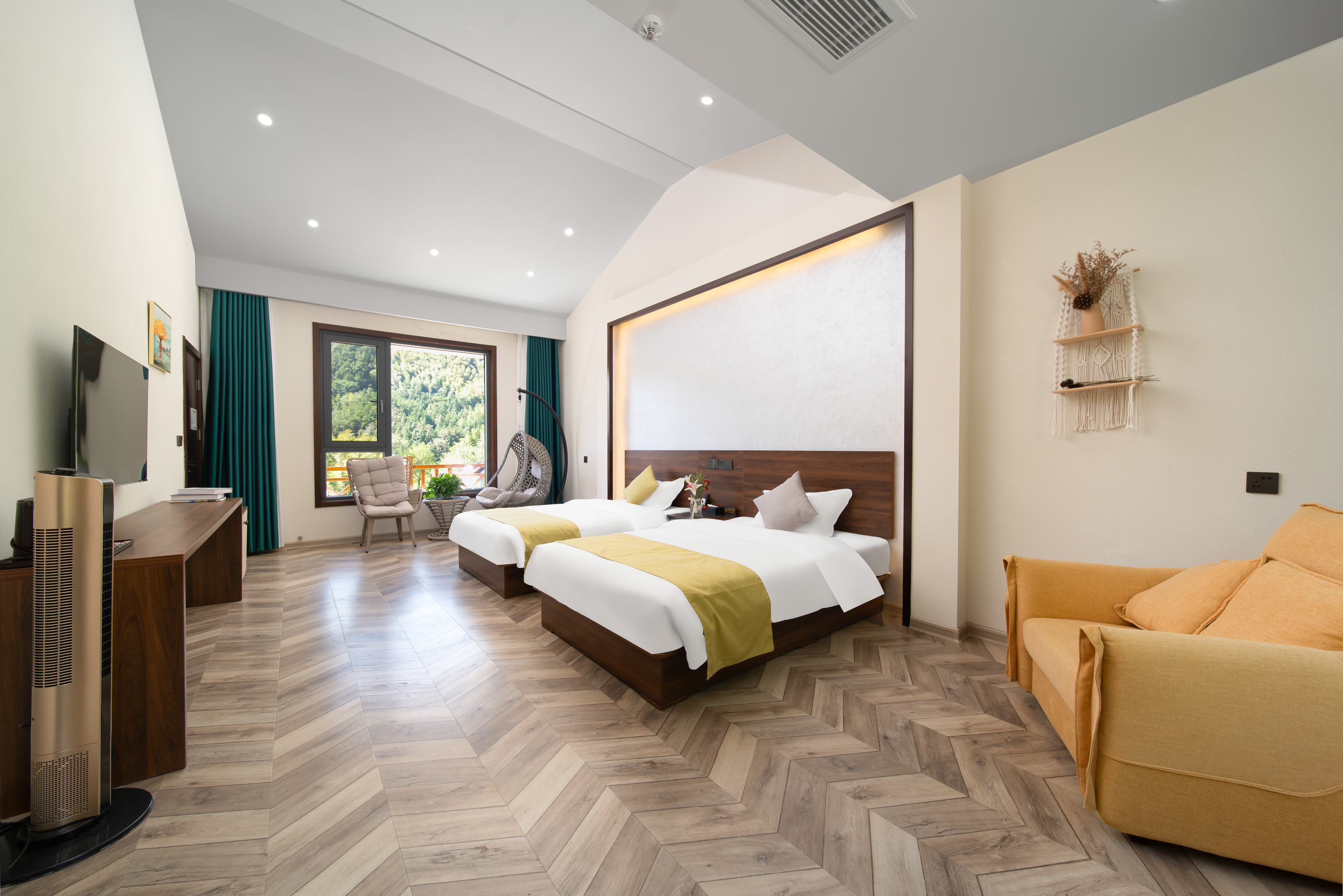 竹溪-幽静双床房