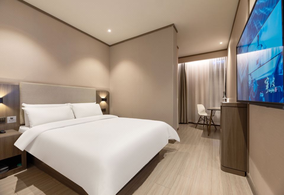 大床房记忆海绵+全屋暖气