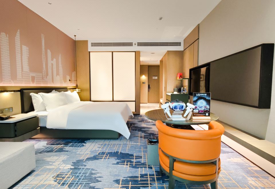 享享VR高級園景大床房（VR6D影音+游戲）