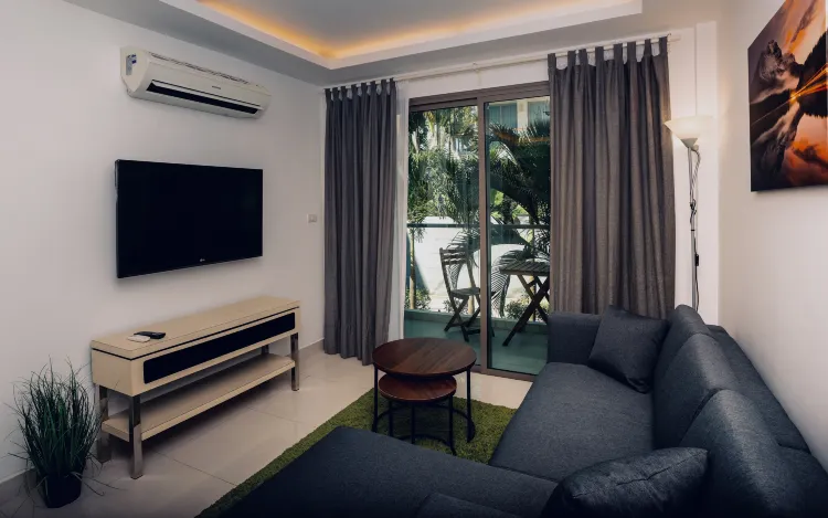 อพาร์ตเมนต์ 2 ห้องนอน