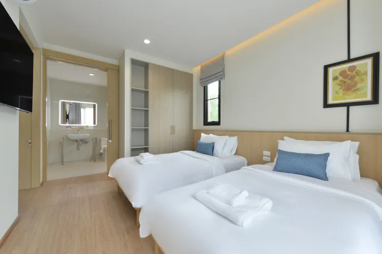 ห้องจูเนียร์สวีทพร้อมเตียงแฝด