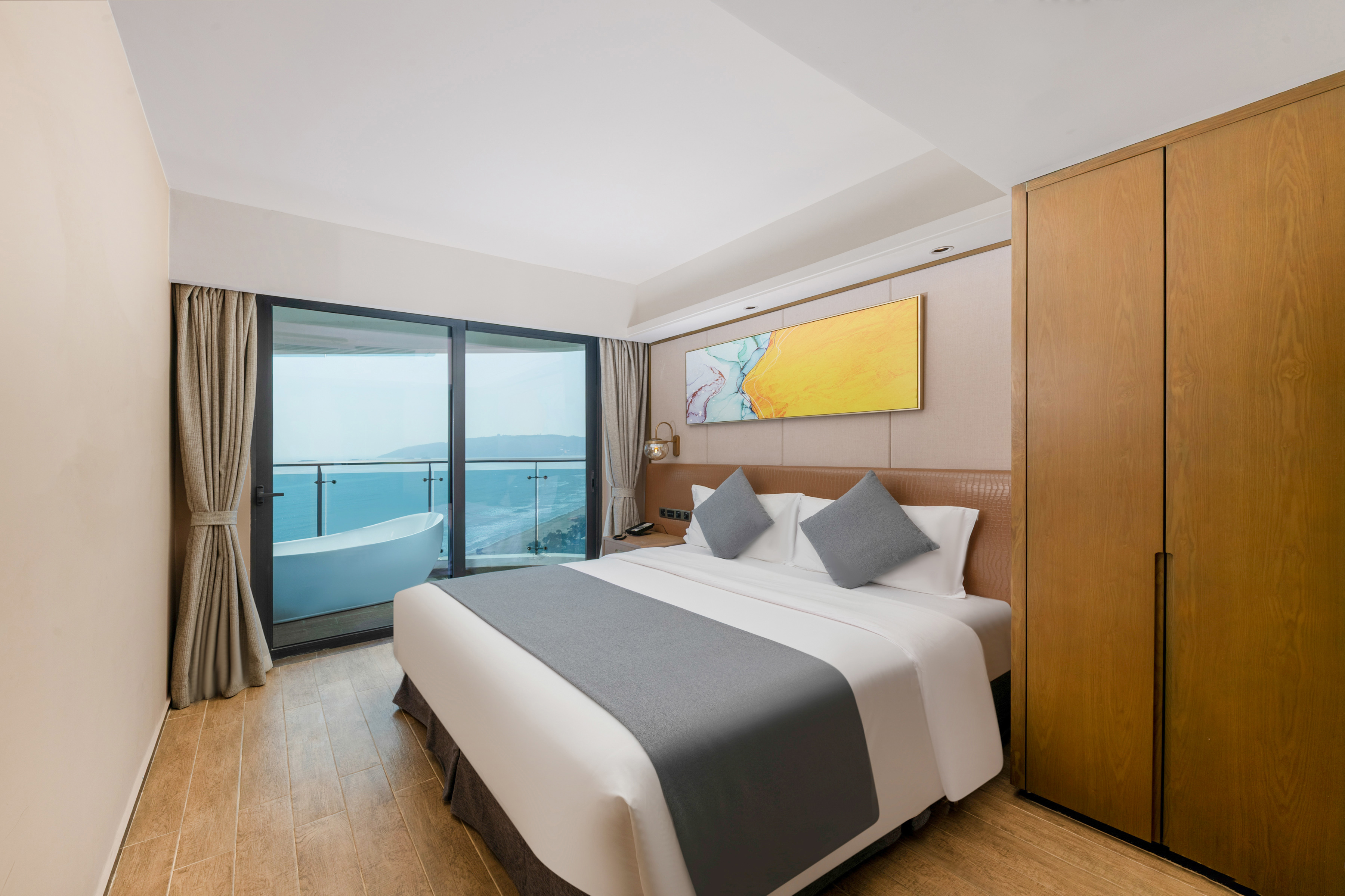 海天豪华双卧海景套房