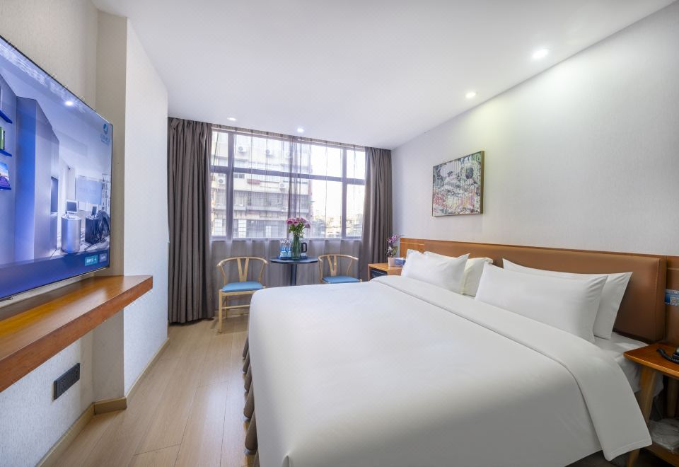 Insail Hotels Dongshankou Subway Station GuangzhouBusiness Preferred Double Bed Room