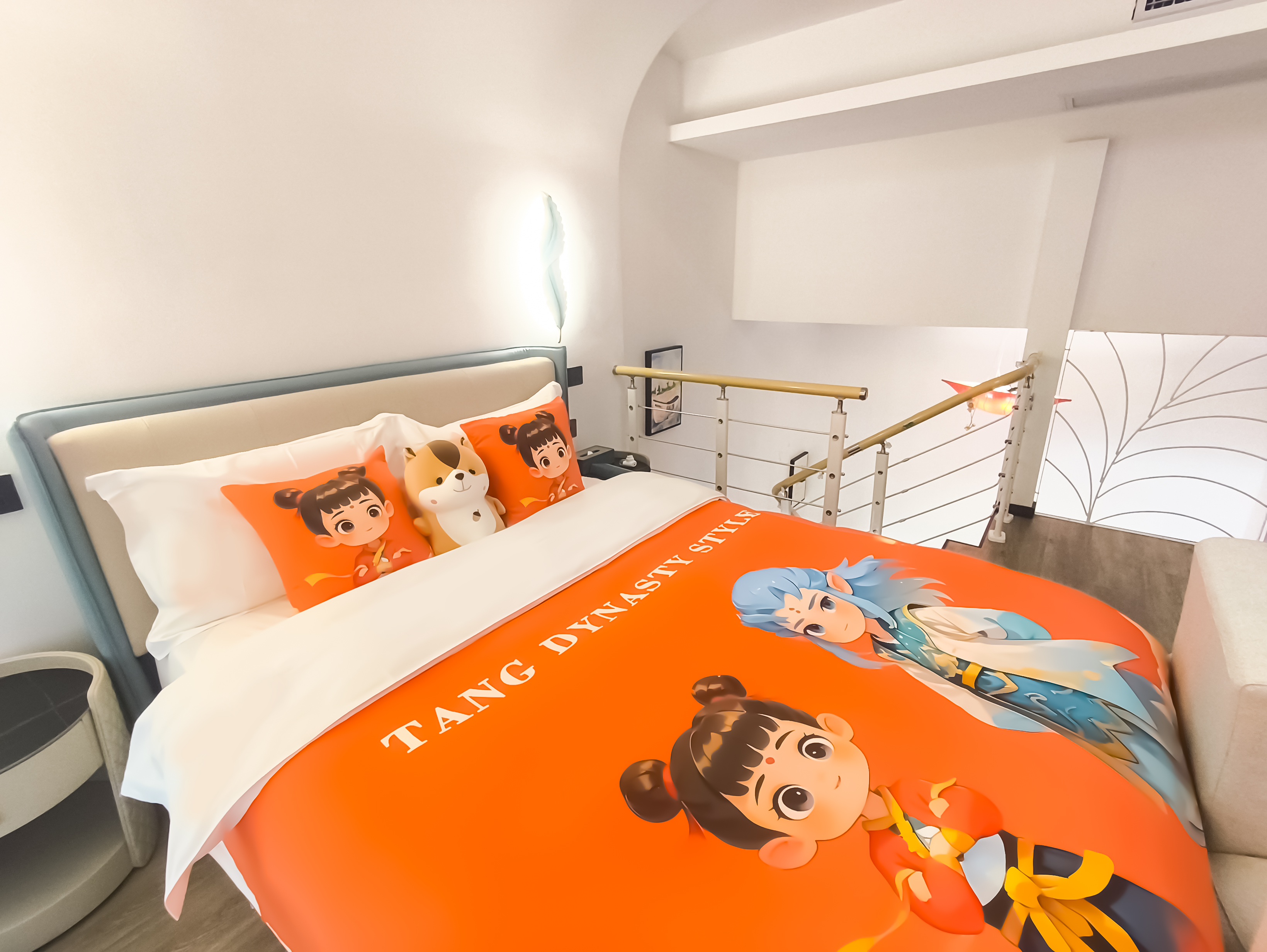 复式亲子直通漂流河房（独立泡池）