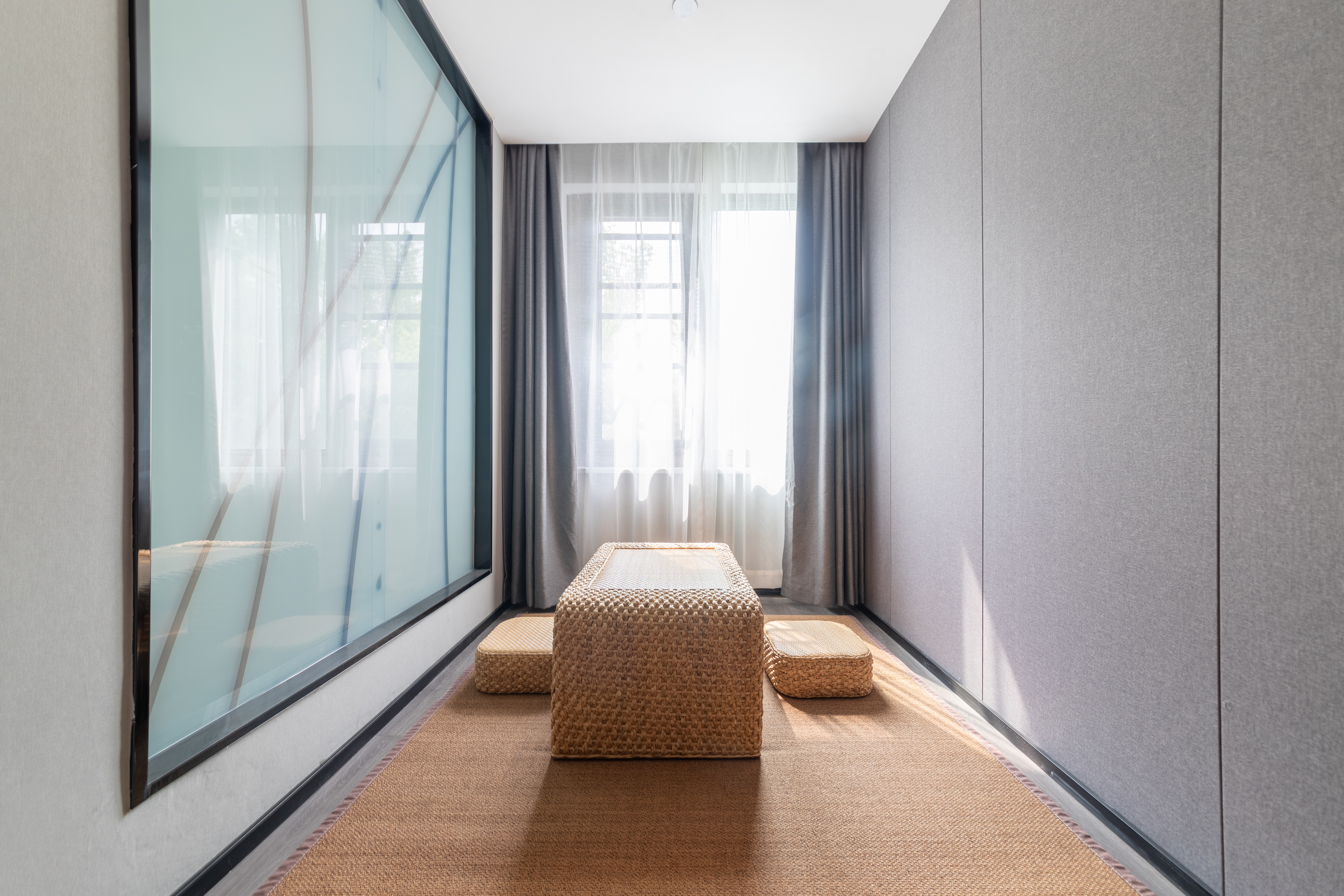 茶香格调双床房（智能客控+零压床垫+乳胶枕+榻榻米）