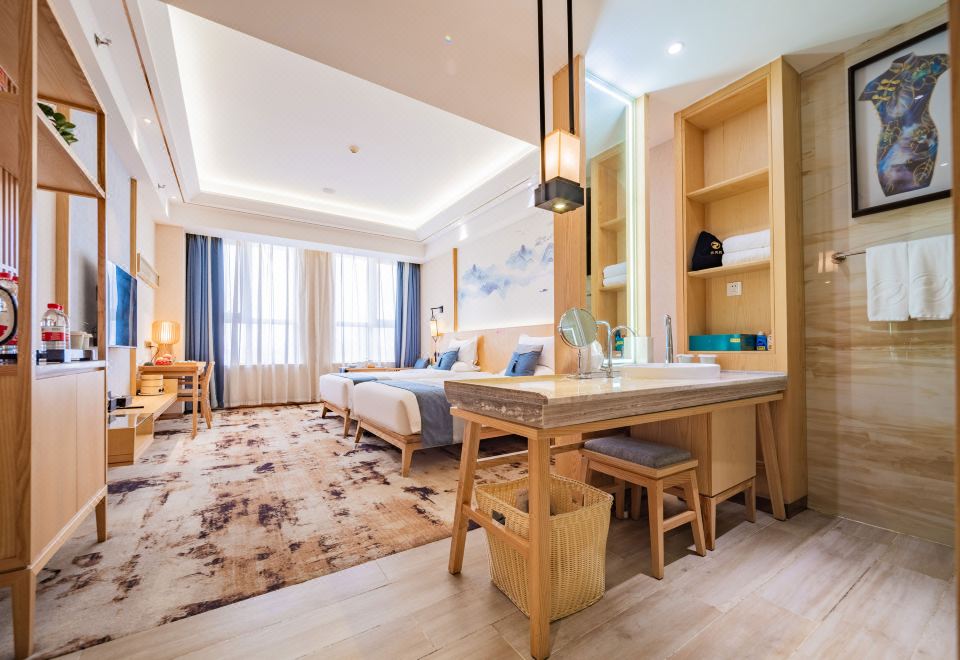 尊享·豪华双床房-明窗+电动窗帘