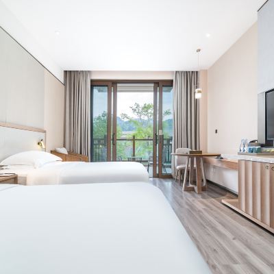 高級雙床房A 石阡佛頂山溫泉小鎮·御湯生溫泉度假飯店優惠