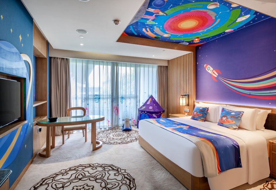 太空主題親子大床房