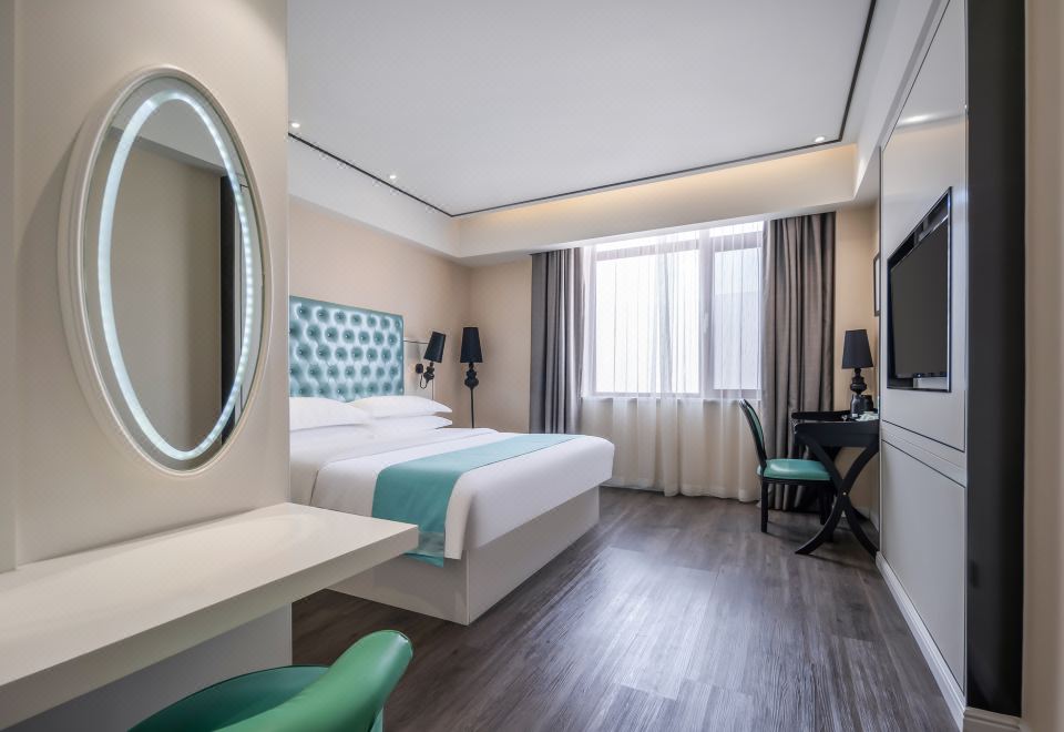 希岸豪华大床房【零压床垫+智能客控+音乐浴室】