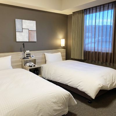 スタンダードツインルーム(喫煙) ホテルルートイン山形南 - 大学病院前 クーポン