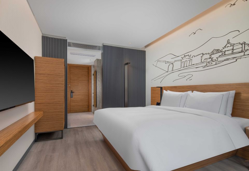 高級大床房『Peet's膠囊Coffee機+智能投屏+小冰箱』